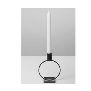Candelabros metálicos geométricos contemporáneos, perfectos para la decoración moderna del hogar, iluminación ambiental de mesa y exhibición. - Product Image 3