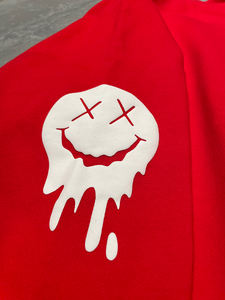 Alta calidad 500gsm 100% algodón 3D Puff impresión Sudadera con capucha y pantalones de chándal chándales para hombres personalizado acampanado hombres dos piezas Jogger conjuntos - Product Image 6