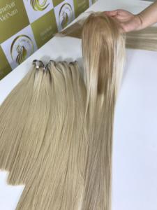 Piano Color Bonestraight Vietnam Bundles Super Double Drawn Raw Virgin HD Lace para cierre suizo Trama DE LA PIEL Proveedores al por mayor - Product Image 2