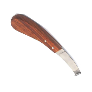 มีดปอกกีบม้าเครื่องมือสัตวแพทย์ใช้ซ้ำได้ใบมีดด้านซ้ายและขวาสำหรับตัดแต่ง - Product Image 4