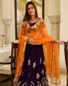 Organza Lehenga Choli for Women Indian Wedding Wear Designer Chaniya Choli Ready to Wear for Wedding and Festive Party Wear - Product Image 4