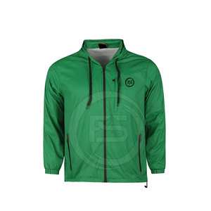 Conjunto de Chaqueta Cortavientos Impermeable Ligera de Poliéster con Logotipo Personalizado para Hombre, para Uso en Exteriores - Product Image 2