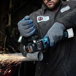 Amoladora Angular Inalámbrica Profesional de 4 1/2 Pulgadas/5 Pulgadas con Batería, Motor sin Escobillas, 220V, 3 Interruptores Deslizantes - Product Image 2