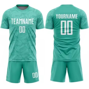 Uniforme de football personnalisé sublimé ensemble de chemises de football vêtements de sport uniformes de football de haute qualité - Product Image 4