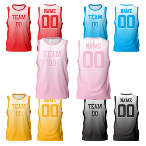 Custom Wholesale Design <b>Retro</b> Sublimation Plus Size Unisex <b>Basketball</b> Shirt Singlets Vests Kit Set <b>Jersey</b> 100% Polyester - Product Image 1