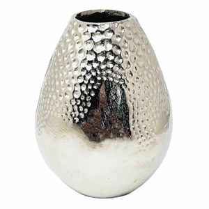 Petit vase à fleurs cylindrique en métal pour espaces compacts bureau poste de travail table de chevet ou décoration intérieure minimaliste - Product Image 2