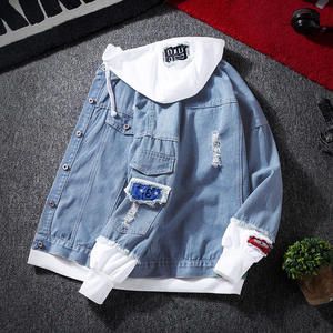 Chaqueta Vaquera Unisex de Algodón Suave, Chaqueta Informal de Mezclilla, Ajuste Cómodo para Hombres y Mujeres, Uso Diario - Product Image 3