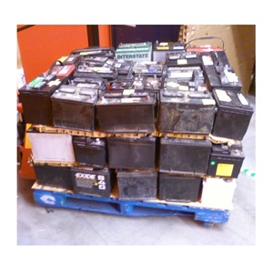 Chatarra de baterías de coche recicladas con ácido y plomo drenado en venta - Product Image 6