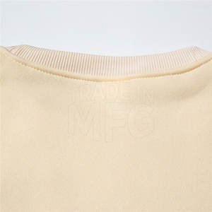 Sudadera de invierno de manga larga de felpa francesa con logotipo personalizado, tejido liso de lana, estampado en relieve, técnicas lavadas, teñido liso a granel - Product Image 4