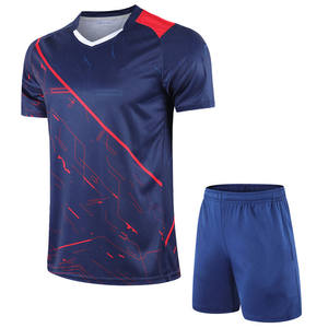 Gran oferta, conjunto de camisetas de fútbol para niños y adultos, uniformes transpirables personalizados para hombres, ropa de fútbol personalizada, técnicas de corte automatizadas - Product Image 1