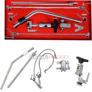 Système de rétracteur chirurgical manuel Leyla en acier inoxydable allemand de haute qualité, ensemble d'instruments de rétracteur auto-rétracteur de base - Product Image 3