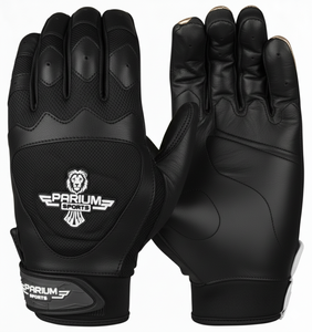 Custom Design Colours Logo OEM Wholesale Price Cowhide Leather Non slip Grip Breathable Stylish <b>Softball</b> Baseball Batting Gloves - Product Image 3