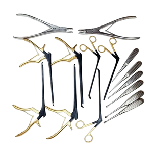 Juego de Curetas Óseas Kerrison Rongeur de 15 Piezas, Reutilizables, Manuales, con Certificación CE, de Acero Inoxidable, Instrumentos Quirúrgicos Ortopédicos para Columna Vertebral - Product Image 5
