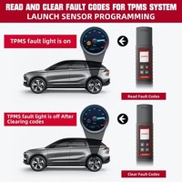Outil de détection de la pression des pneus de voiture Launch X431 TSGUN TPMS, prend en charge les capteurs 315 MHz/433 MHz