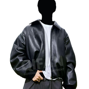 Faux Leather Jacket Women Motorcycle <b>Plus</b> <b>Size</b> Ladies Hooded Leather Jacket Casual Streetwear - Product Image 2