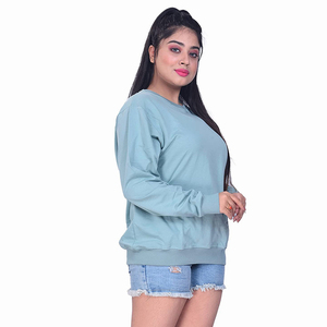 Sudadera de Invierno para Mujer, Diseño Personalizado, Cuello Redondo, Felpa, 100% Poliéster, con Logotipo Frontal, al Mejor Precio al por Mayor - Product Image 2