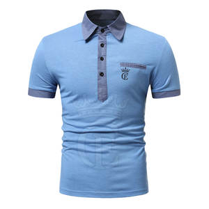 Polos hechos a medida para hombre Polos de color sólido para hombre Polos superventas Polos para hombre al por mayor - Product Image 1