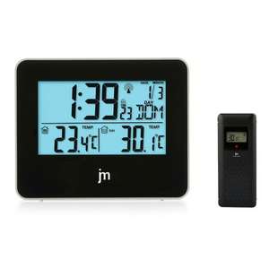 Estación Meteorológica Inteligente para el Hogar JUSTAMINUTE Black JD9524 para Lowell - Product Image 2