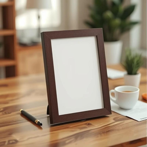 Fuling – Lot de cadres photo en bois faits à la main, pas chers, pour décoration murale, tailles 4x6, 5x7, 6x8, 18x24 pouces, A4 – Cadres créatifs en bois - Product Image 1