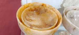 Bols festifs en résine époxy faits à la main élégants pour les tables à manger modernes et luxueuses - Product Image 3