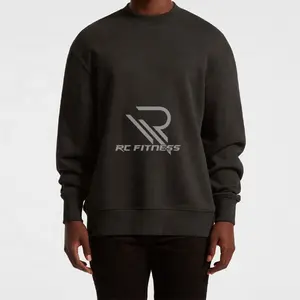 Pull col roulé homme uni décontracté, coupe ajustée, col haut, pour l'hiver - Product Image 1
