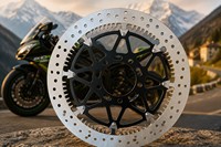 Rotor Cakram Rem Depan Full Floating T-Drive 330mm untuk Kawasaki Ninja ZX10R 1000 ABS 2016-2025 Baja Tahan Karat Upgrade Balap