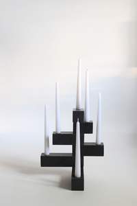 Portavelas Metálico Cuadrado Moderno, Soporte Minimalista Inspirado en Cubos para Hogares, Venta al por Mayor - Product Image 5