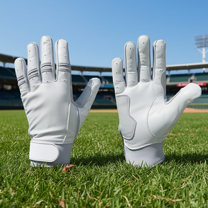 Gants de frappe de baseball et de softball personnalisés pour jeunes, hommes et femmes - Professionnels, légers, respirants, durables, antidérapants - Product Image 2