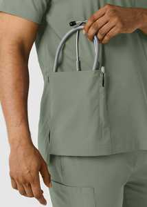 Dernier ensemble d'uniformes médicaux 2025 Stretch Mens Scrub Nurse Hospital Uniform Nurse - Product Image 4