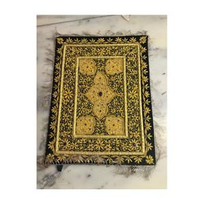 Alfombra colgante de pared colorida de la mejor calidad con motivos de piedras preciosas decoración hecha a mano para el ambiente de la sala de estar del proveedor indio - Product Image 3