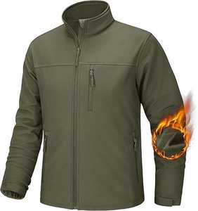 Meilleure qualité Vestes Softshell pour hommes Fabriquées au Pakistan Veste Softshell légère avec logo personnalisé - Product Image 1