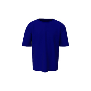 Camiseta de Manga Corta con Cuello Redondo para Mujer, Talla Grande, 100% Algodón Orgánico, Transpirable, Ecológica, Informal, con Logotipo Bordado en la Parte Delantera - Product Image 1