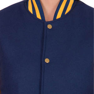 2025 Women's Varsity Jacket Premium Quality Breathable 100% PU Leather Sleeves Hot Sale New Fashionable Women's Varsity Jackets - Product Image 5