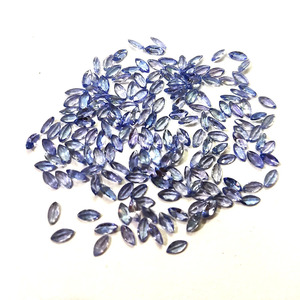 แทนซาไนต์ธรรมชาติ5X2.5มม. มาร์คีสตัดสีกลางพลอยหลวมคุณภาพดี0.18 Cts ขายส่งผู้จัดจำหน่ายหิน Tanzanite - Product Image 4