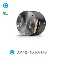 Actionneur robotique CubeMars AK40 10 KV170, moteur à couple élevé de 1,3 Nm, boîte de vitesses planétaire 10:1 pour articulation de robot humanoïde