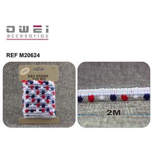 2M1 2U/C เข็มขัดตกแต่งบ้านพร้อม PomPom อุปกรณ์หรูหราและมีสไตล์สำหรับพื้นที่ของคุณ - Product Image 1