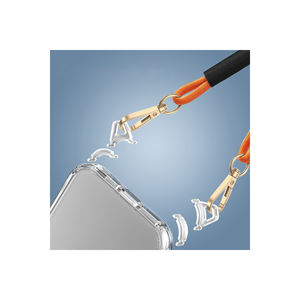 Coque arrière en silicone transparente de qualité supérieure pour iPhone 14 Pro, anti-traces de doigts, antichoc, protection des coins avec airbag, attache de sangle - Product Image 3