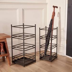 Modern Metal <b>Umbrella</b> <b>Stand</b> Minimalist Wire Mesh Breathable Design Sturdy Durable Construction For Home Entryway Office - Product Image 2