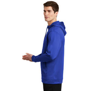 Sudadera térmica con capucha de algodón con estampado de felpa francesa Premium de alta calidad y doble cremallera personalizada - Product Image 6