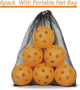 Giá rẻ tùy chỉnh chất lượng hàng đầu 40/26 lỗ trong nhà ngoài trời chuỗi bóng PE pickleball nhựa mái chèo tiêm đúc dưa quả bóng - Product Image 6