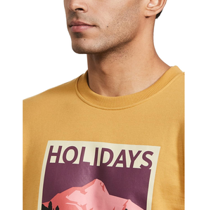 Nueva colección, sudadera y sudaderas con capucha elegantes para hombre, sudadera cómoda con cuello redondo y logotipo impreso de diseño personalizado - Product Image 3