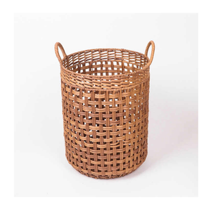 Service OEM/ODM Paniers de rangement en rotin multifonctions écologiques pour l'utilisation de boissons Matériau en jacinthe d'eau 23h 5/30h6 (cm) - Product Image 1