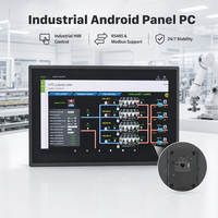 Tablet PC Android 15 de Cuatro Núcleos para Montaje Empotrado en Pared con Navegador Kiosco, Wi-Fi y Protección Antipolvo para Automatización Profesional