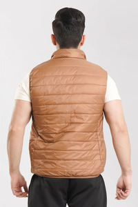 เสื้อกั๊กกันหนาวสำหรับผู้ชายน้ำหนักเบามีสไตล์แบบลำลอง - Product Image 4