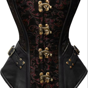 Corsé Vintage para mujer, ropa moldeadora Sexy por encima del busto con borcado moderno, corsé transpirable de talla grande, nueva edición - Product Image 1