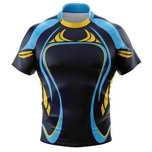 Vente en gros 100% polyester maillot de rugby de qualité supérieure dernière conception maillot de football américain pour jeunes - Product Image 2