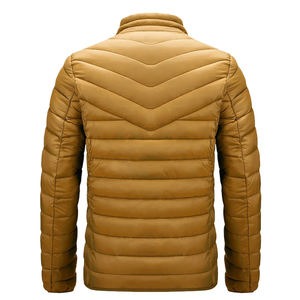Chaquetas gruesas y cálidas de invierno para hombre, abrigos bombardero impermeables, letras bordadas, estrellas, estilo Hip Hop, Parkas acolchadas, tela de lona - Product Image 5