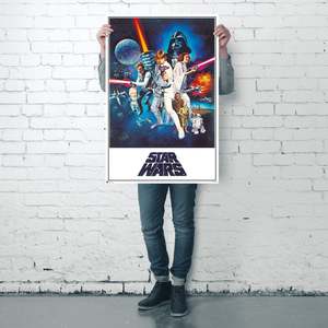 Póster de Star Wars 'C' estilo americano, arte de pared con temática estadounidense, hecho de material de papel duradero - Product Image 4