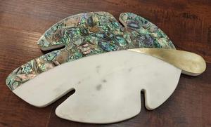 La mejor calidad para decoración del hogar, bandeja para servir queso de mármol, piedra Natural, joyería de boda de lujo, bandeja rectangular de mármol con asas - Product Image 6