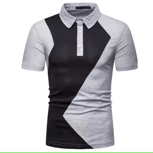 Golf 100% polyester de haute qualité pour hommes pour T-shirts polo Conception sur mesure avec motif solide Exclusif et élégant - Product Image 1